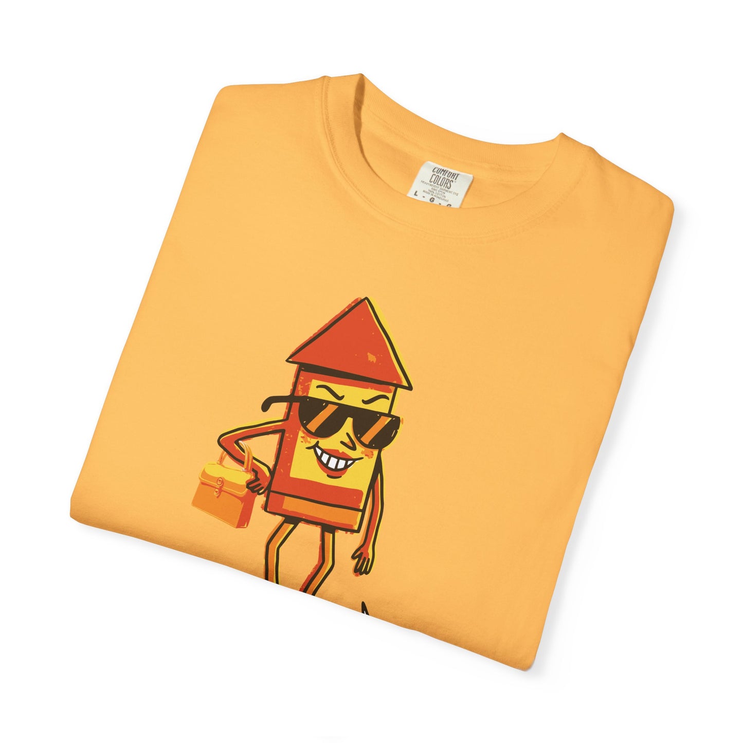 "I’m a Firecracker" Cartoon T-Shirt —  Funny Explosive Persona Tee