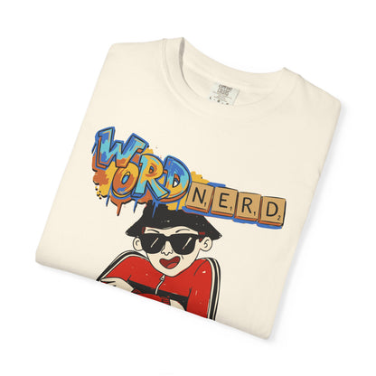 Word Nerd T-Shirt — Retro HipHop Scrabble Player Graphic Tee