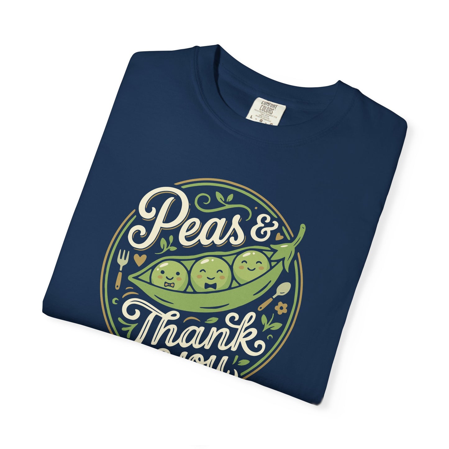 Peas & Thank You T-Shirt — Cute Polite Punny Graphic Tee