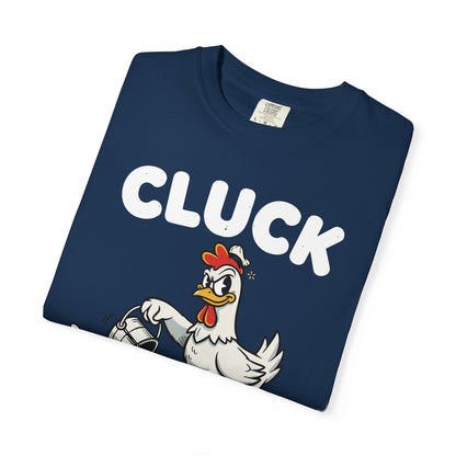 "Cluck: Excuse My Fowl Language" T-Shirt — Funny Chicken Graphic Tee