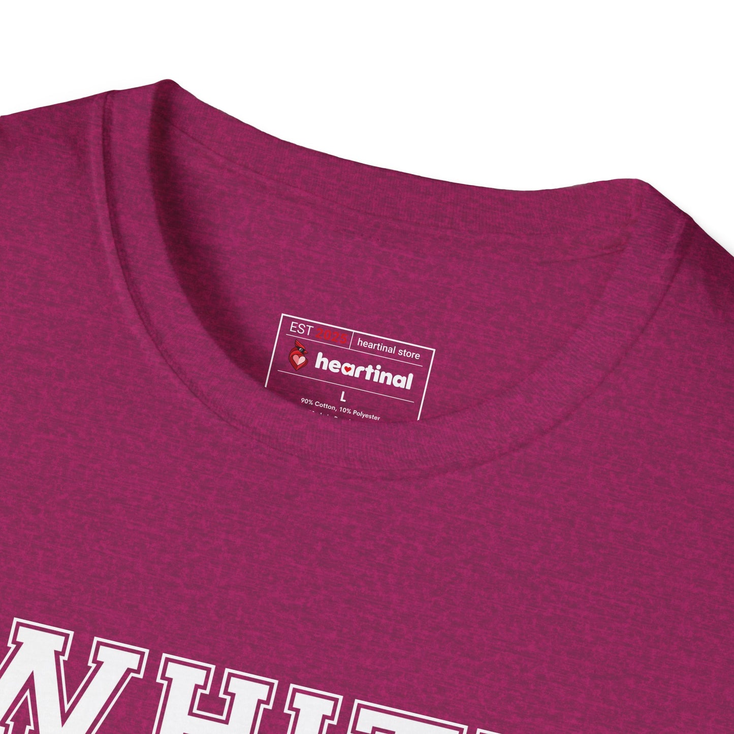 White Ribbon Strong T-Shirt — Lung Cancer Fight Club Awareness Tee