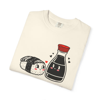 "I'm Soy Into You" T-Shirt — Cute Sushi & Soy Sauce Lovers Couple Graphic Tee