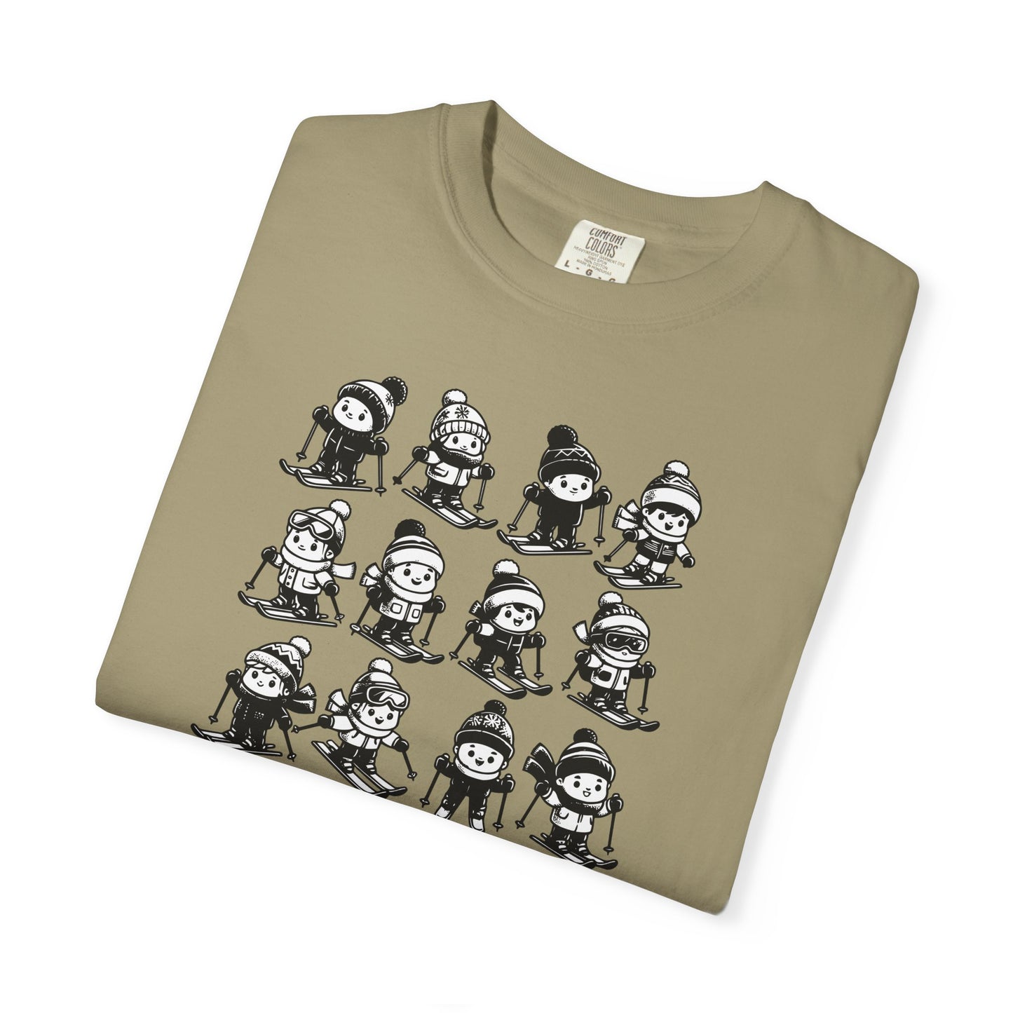 Chairlifts & Hot Chocolate T-Shirt — Cute Ski Lovers Winter Tee