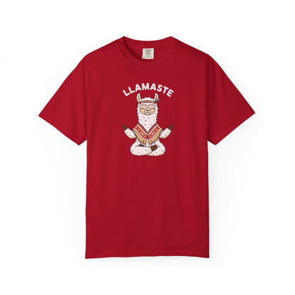 Llamaste Yoga Llama T-Shirt — Funny Meditation Unisex Tee
