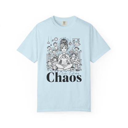 "Calm Under Chaos" T-Shirt — Mom Life Chaos Graphic Tee