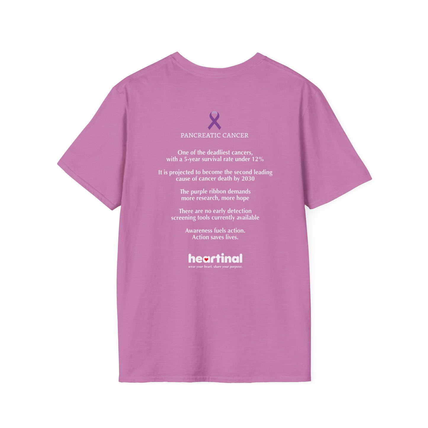 Purple Strong T-Shirt — Pancreatic Cancer Awareness Support Tee