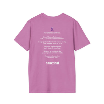 Purple Strong T-Shirt — Pancreatic Cancer Awareness Support Tee