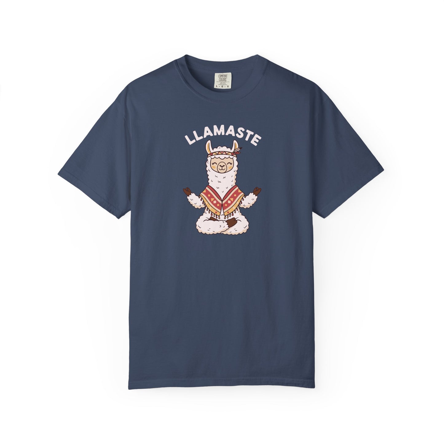 Llamaste Yoga Llama T-Shirt — Funny Meditation Unisex Tee