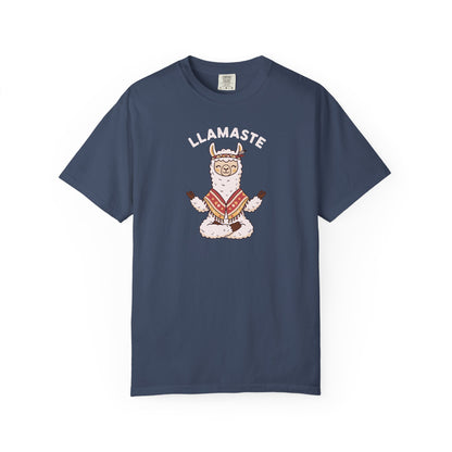 Llamaste Yoga Llama T-Shirt — Funny Meditation Unisex Tee