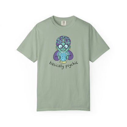 "Basically Psychic" T-Shirt - Cute Fortune Teller Graphic Tee