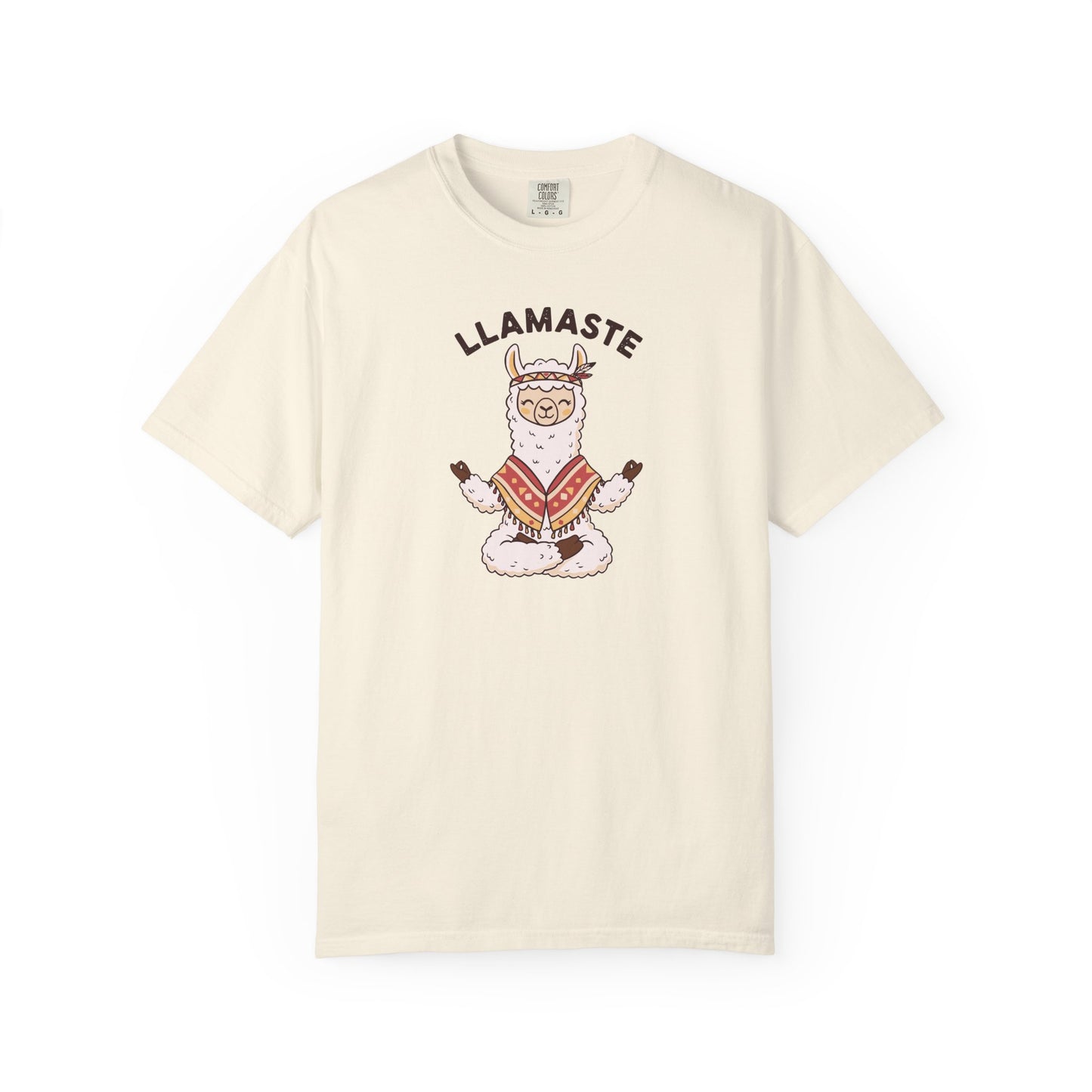 Llamaste Yoga Llama T-Shirt — Funny Meditation Unisex Tee