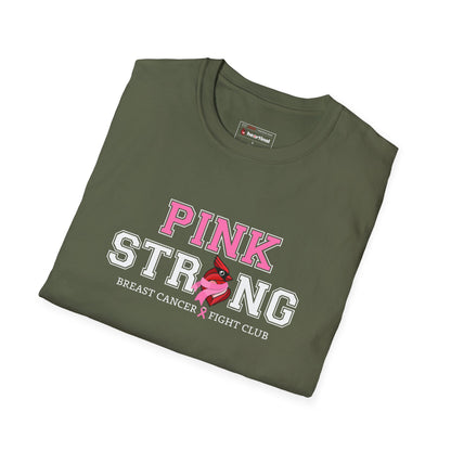 Pink Strong T-Shirt — Breast Cancer Fight Club Awareness Tee