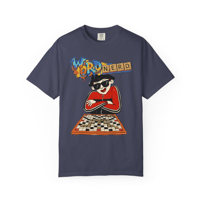 Word Nerd T-Shirt — Retro HipHop Scrabble Player Graphic Tee