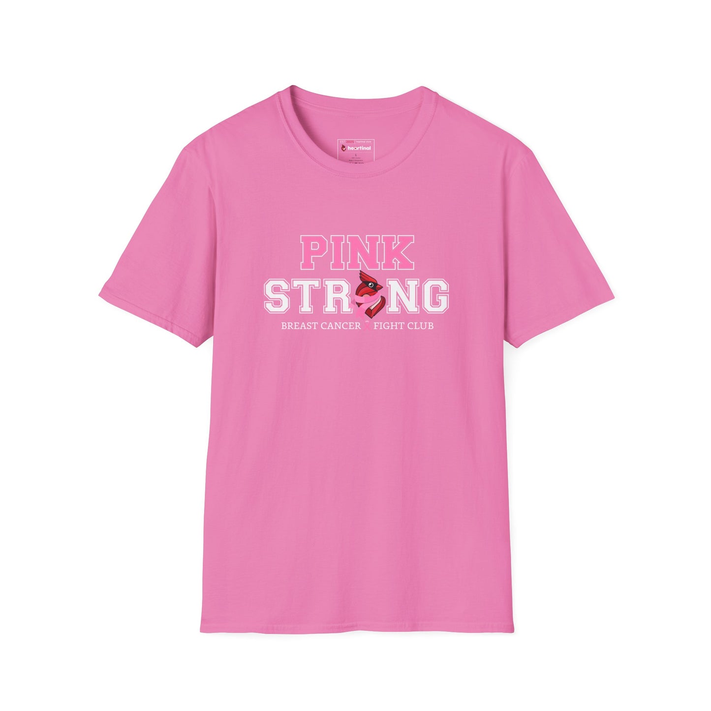 Pink Strong T-Shirt — Breast Cancer Fight Club Awareness Tee