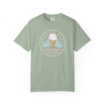 Sweet Dreams Ice Cream T-Shirt — Cute Pastel Dessert Graphic Tee