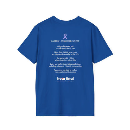 Periwinkle Strong - Stomach Cancer Awareness T-Shirt