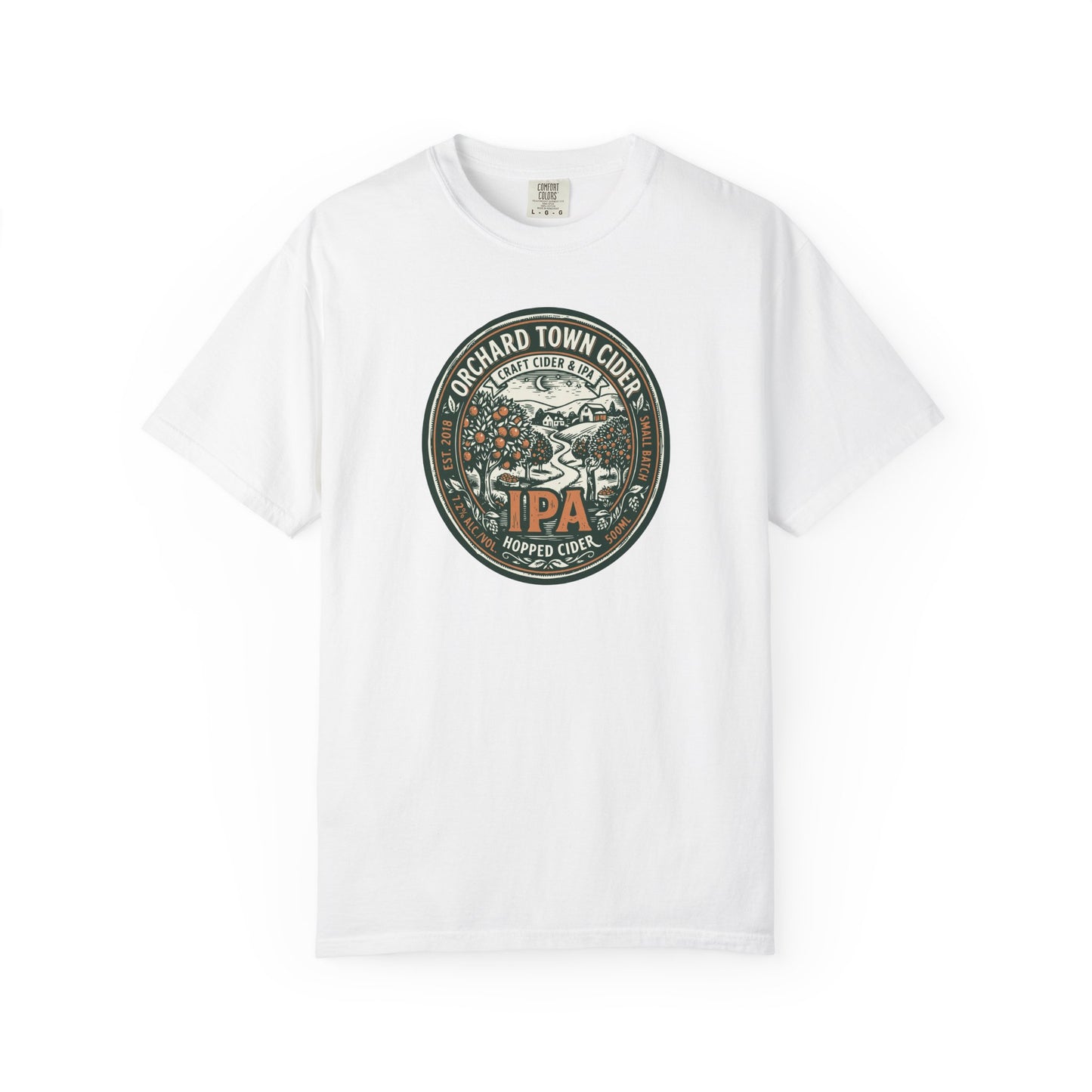 Orchard Town Cider IPA T-Shirt — Vintage Hopped Craft Beer Tee