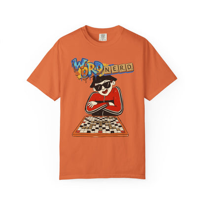 Word Nerd T-Shirt — Retro HipHop Scrabble Player Graphic Tee