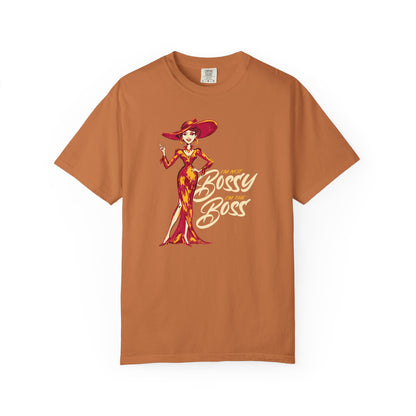 "I'm not Bossy, I'm the Boss" Graphic T-Shirt — Vintage Glam Lady Fashion Tee