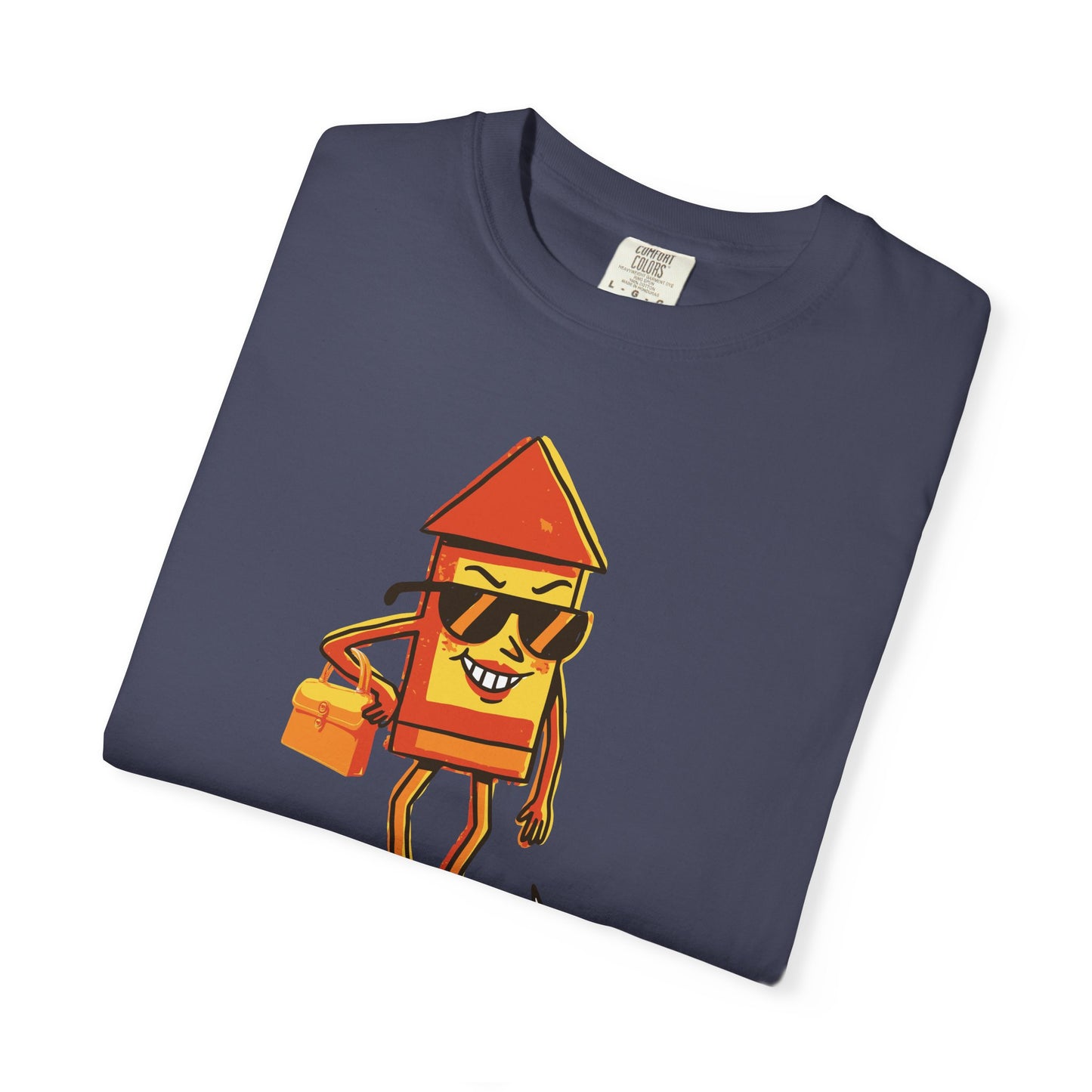 "I’m a Firecracker" Cartoon T-Shirt —  Funny Explosive Persona Tee
