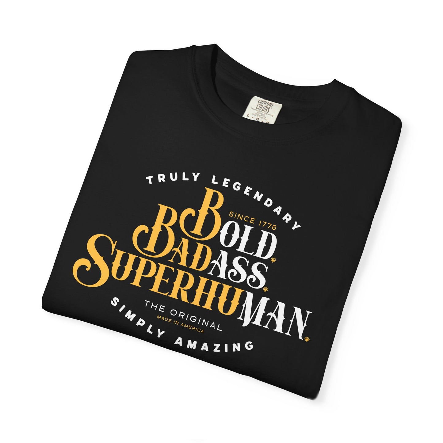 Old Ass Man. Bold Badass Superhuman Graphic Tee — Motivational Vintage Style T-Shirt