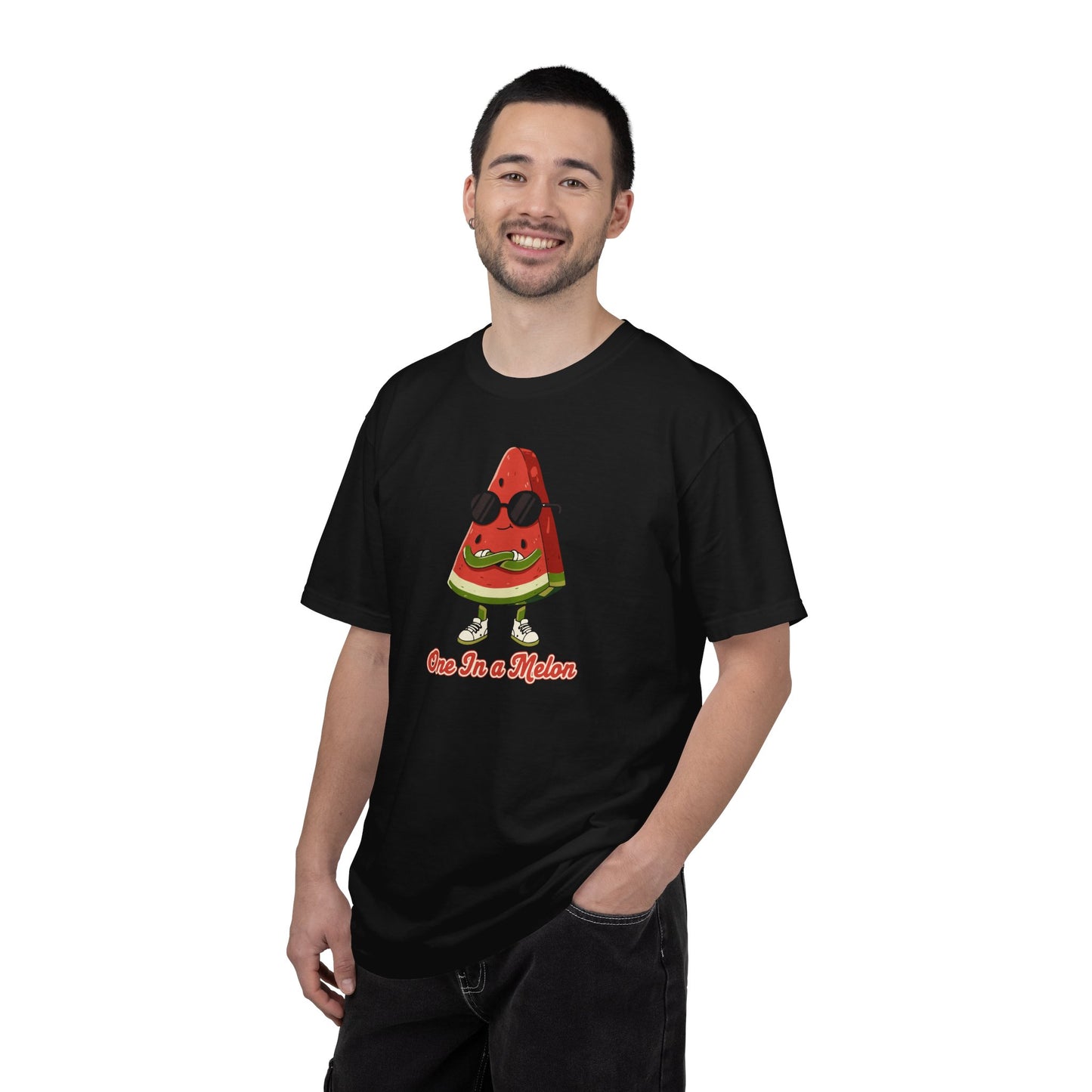 One in a Melon T-Shirt — Cute Sunglasses Watermelon Graphic Tee