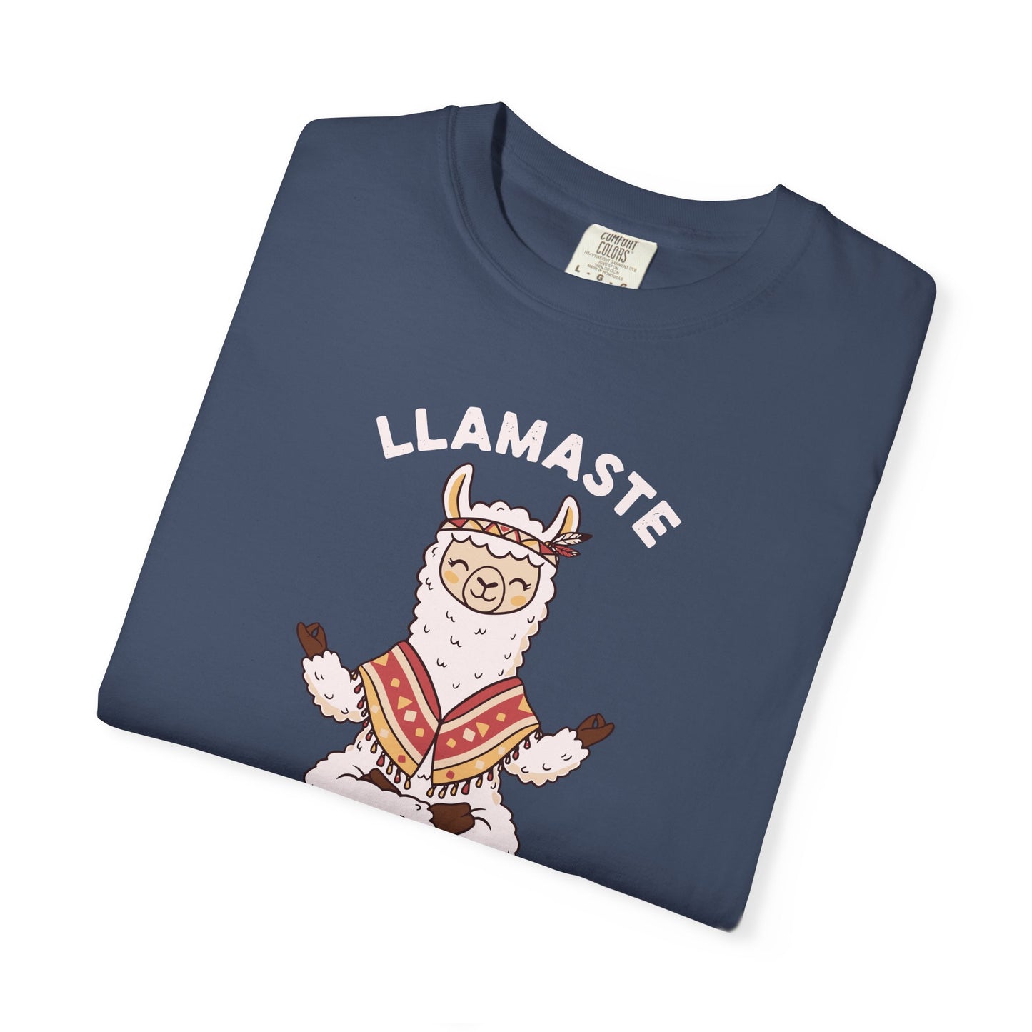 Llamaste Yoga Llama T-Shirt — Funny Meditation Unisex Tee