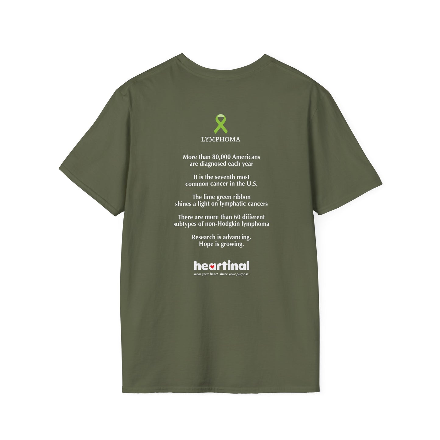 Lime Strong T-Shirt — Lymphoma Cancer Fight Club Awareness Tee