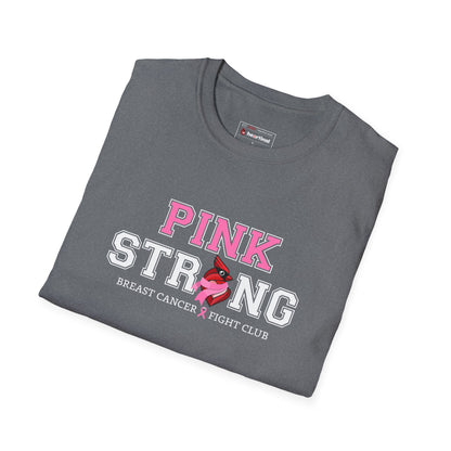 Pink Strong T-Shirt — Breast Cancer Fight Club Awareness Tee
