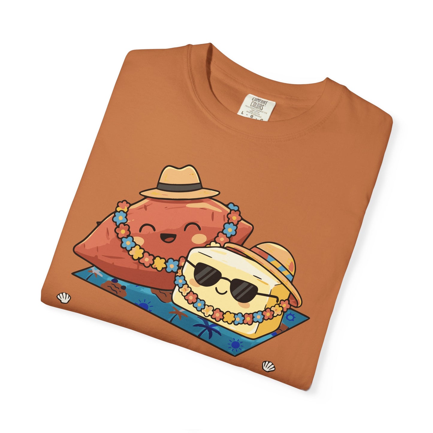 "On vacation? I sure yam!" Couples Tee — Cute Yam Butter Summer Vacation Vibes T-Shirt