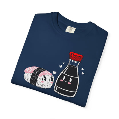 "I'm Soy Into You" T-Shirt — Cute Sushi & Soy Sauce Lovers Couple Graphic Tee