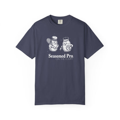 "Seasoned Pro on the Court" T-Shirt — Cute Salt & Pepper Shakers Athletic Graphic Tee