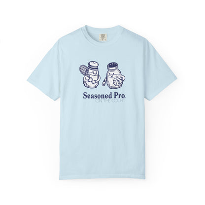 "Seasoned Pro on the Court" T-Shirt — Cute Salt & Pepper Shakers Athletic Graphic Tee