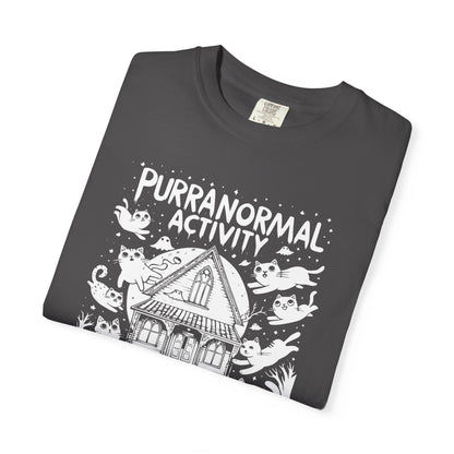 "Purranormal Activity" Cat T-Shirt — Spooky Paranormal Cat Lovers Graphic Tee