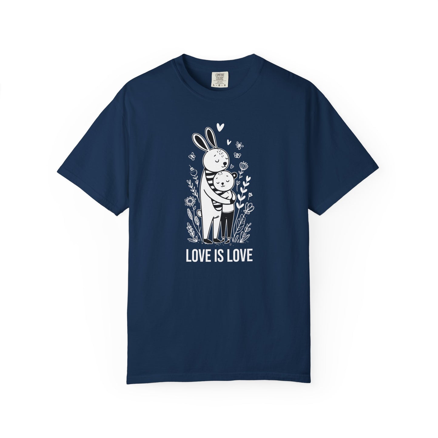 Love Is Love T-Shirt — Cute Unlimited Universal Love Illustration Tee