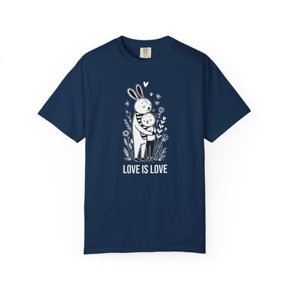 Love Is Love T-Shirt — Cute Unlimited Universal Love Illustration Tee