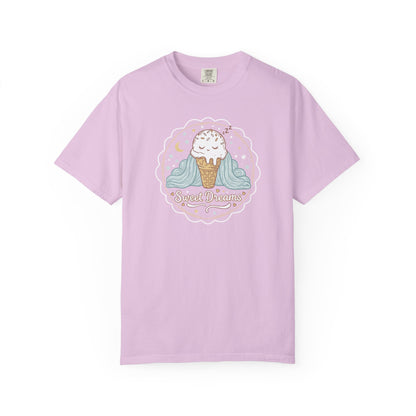 Sweet Dreams Ice Cream T-Shirt — Cute Pastel Dessert Graphic Tee
