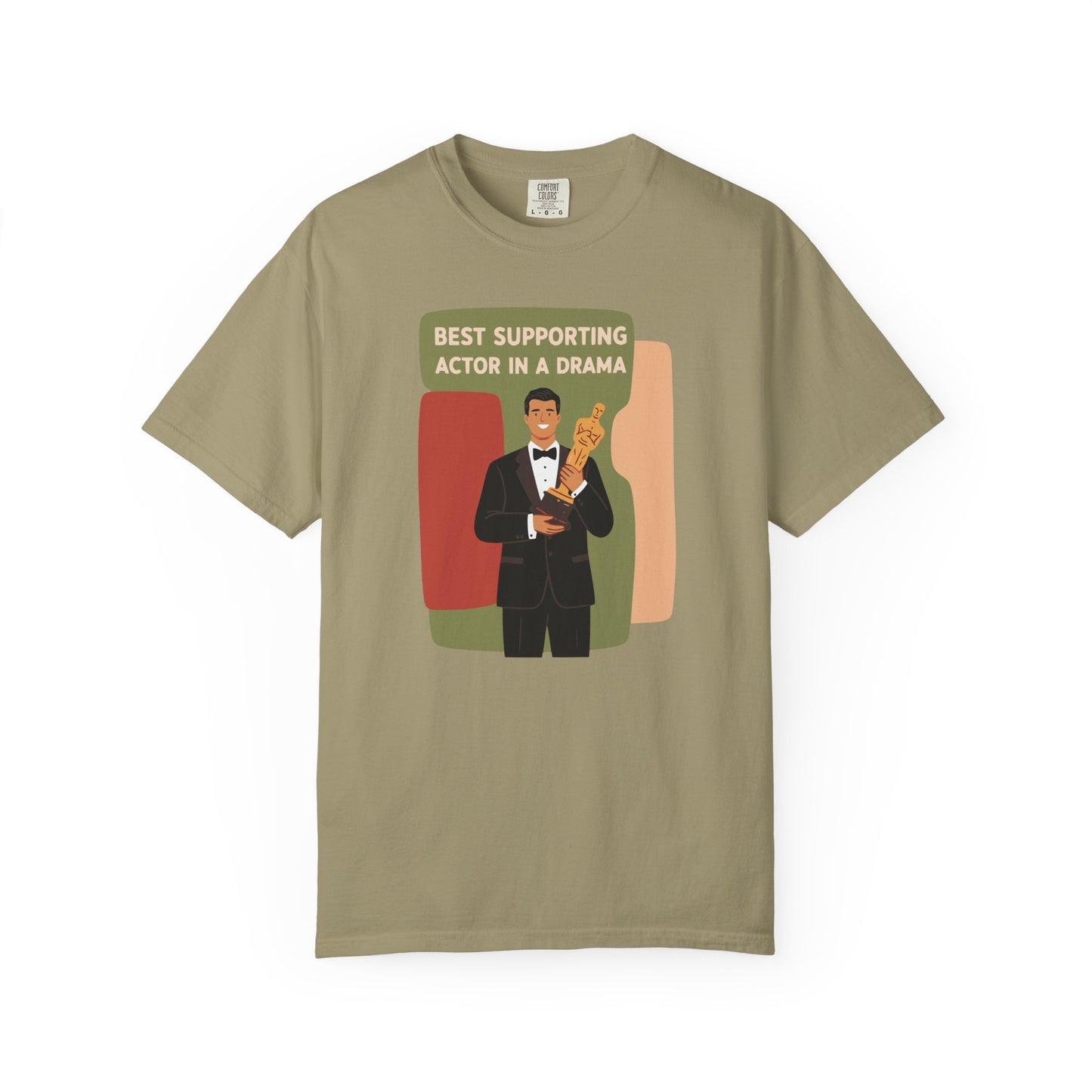"Best Supporting Actor in a Drama" Couples Tee — Funny Award Winner Graphic T-Shirt