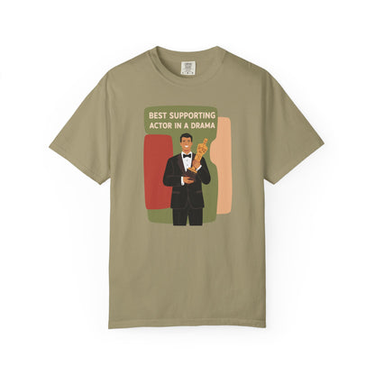 "Best Supporting Actor in a Drama" Couples Tee — Funny Award Winner Graphic T-Shirt