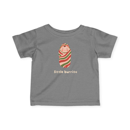 'Little Burrito' Infant Tee — Adorable Swaddle Baby Shirt