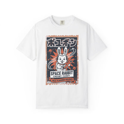 Space Rabbit T-Shirt — Retro Japanese Candy Graphic Tee