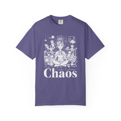 "Calm Under Chaos" T-Shirt — Mom Life Chaos Graphic Tee