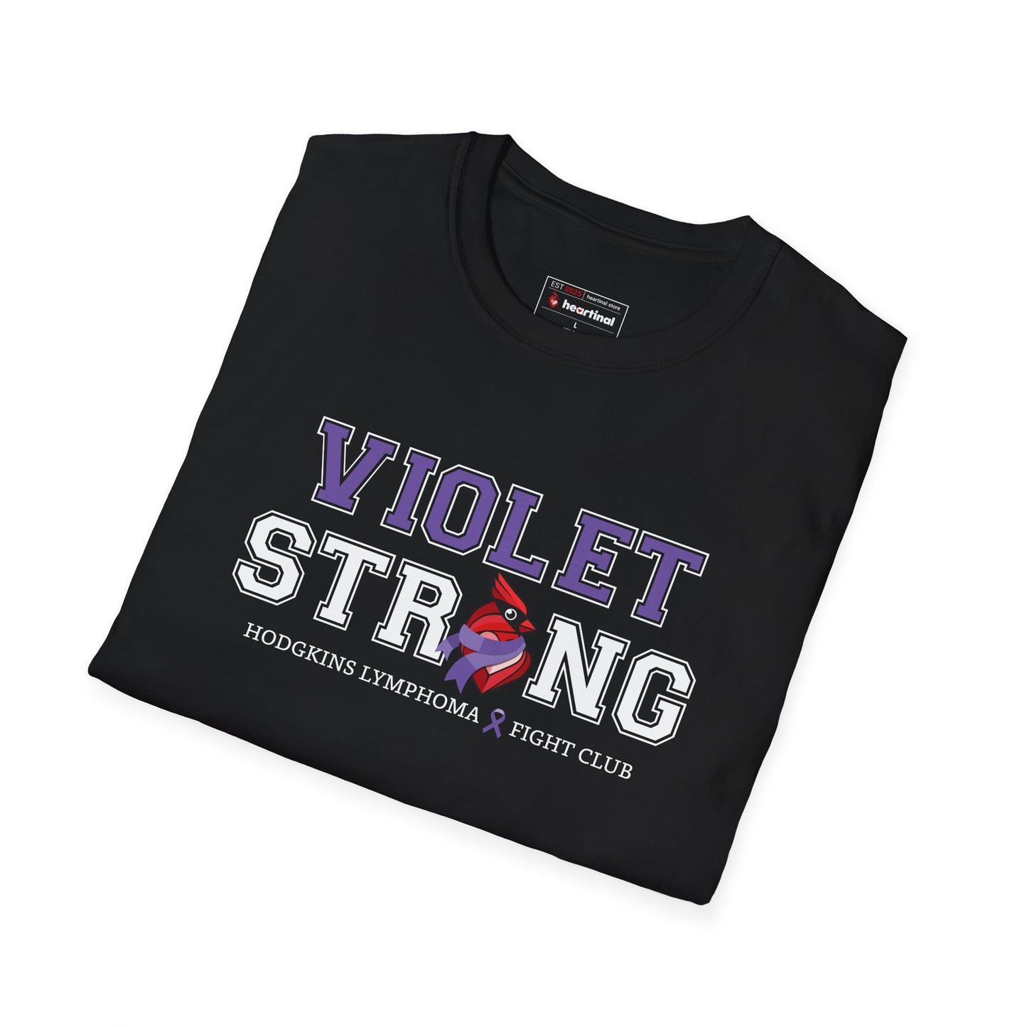 Violet Strong T-Shirt — Hodgkin's Lymphoma Cancer Awareness Tee