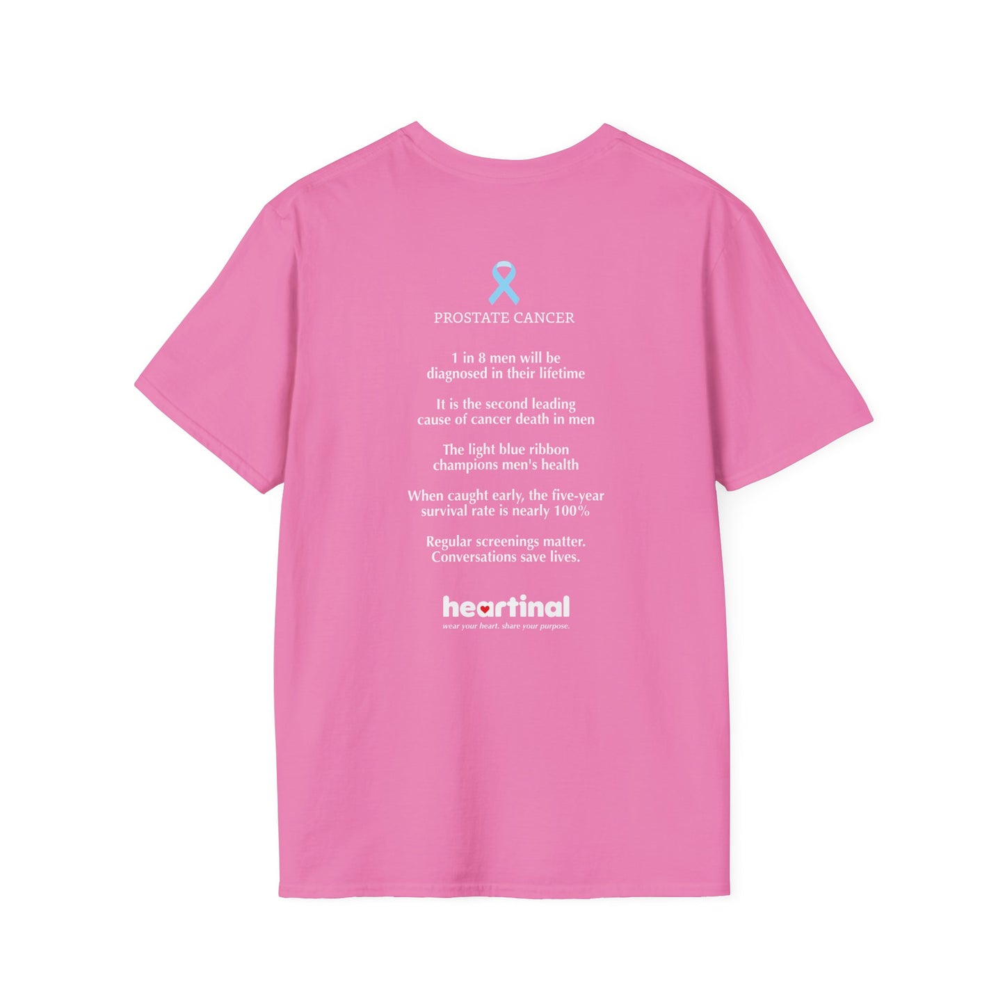 Light Blue Strong - Prostate Cancer Awareness T-Shirt