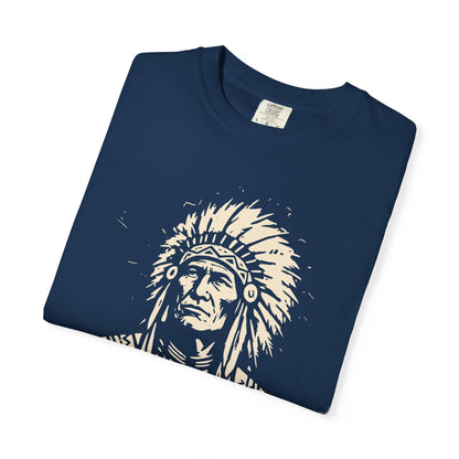 Revolution Graphic T-Shirt - Native Chief First Nation Illustrated Tee