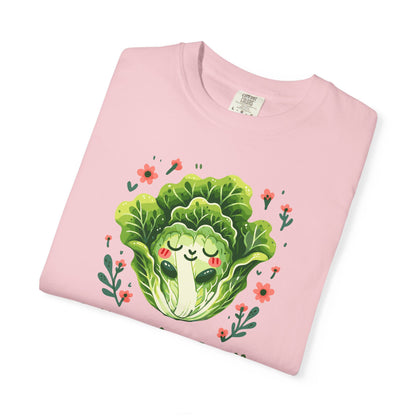 Lettuce Sleep Quietly T-Shirt — Cute Sleeping Lettuce Graphic Tee