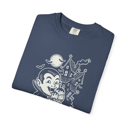 "Sweet Fang" Vampire Ice Cream Tee —  Halloween Graphic T-Shirt