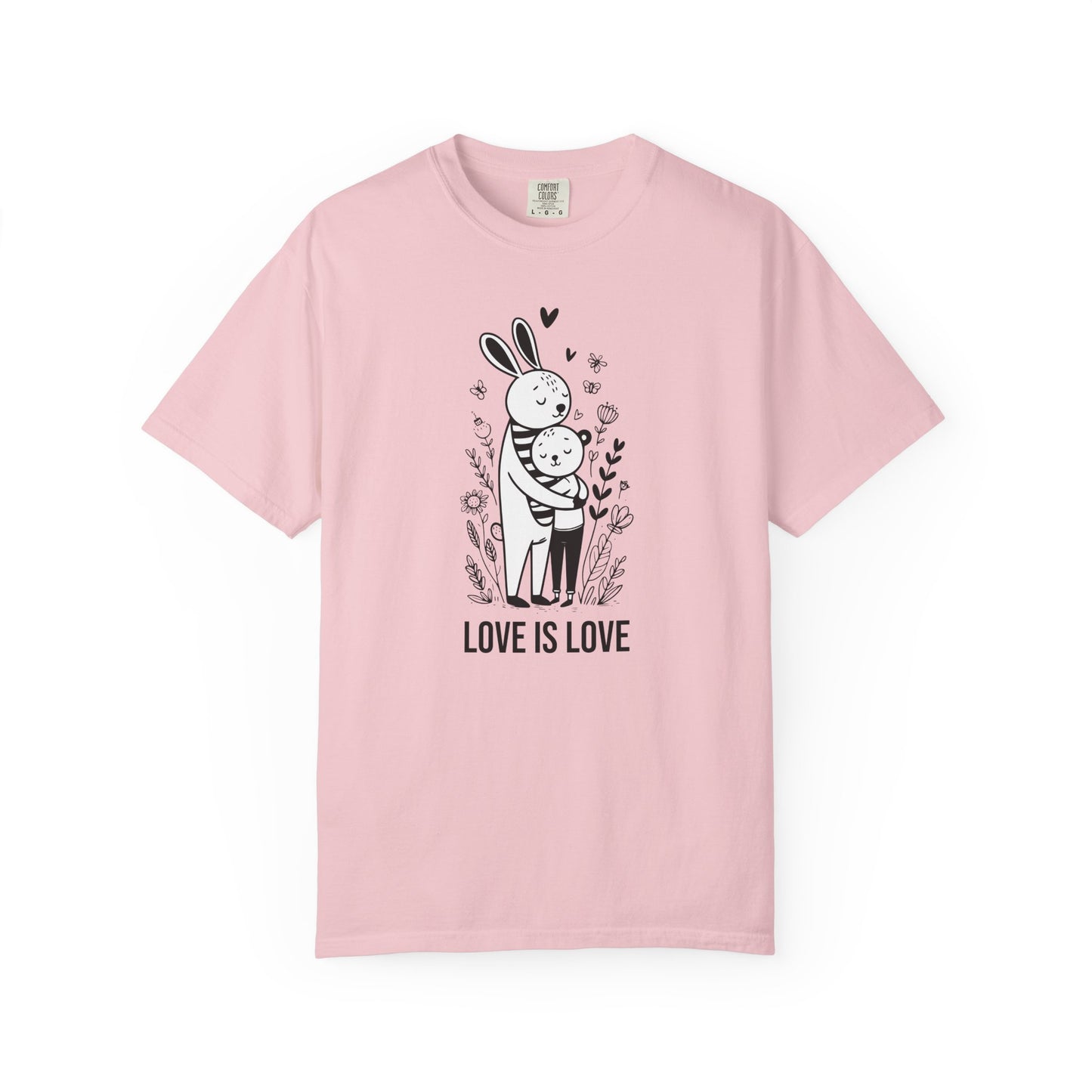 Love Is Love T-Shirt — Cute Unlimited Universal Love Illustration Tee