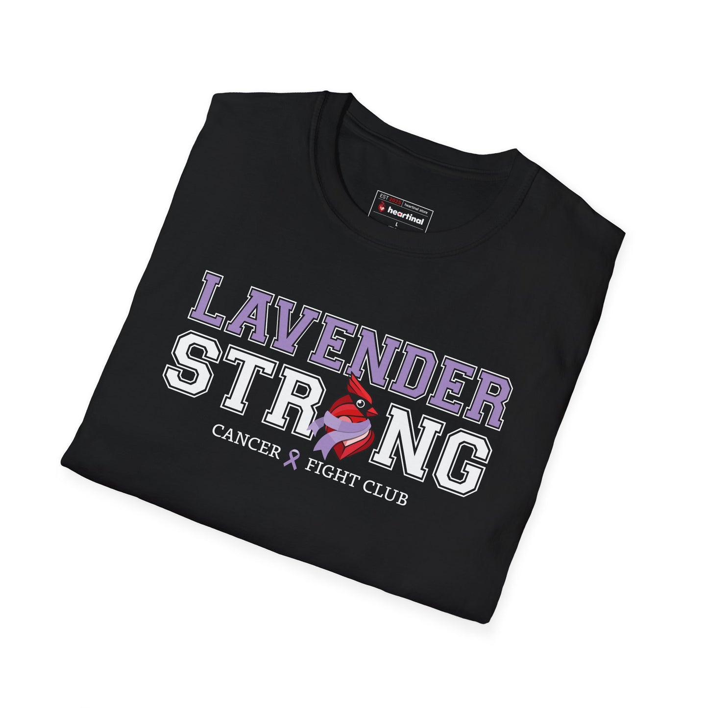 Lavender Strong T‑Shirt – Cancer Fight Club Awareness Tee
