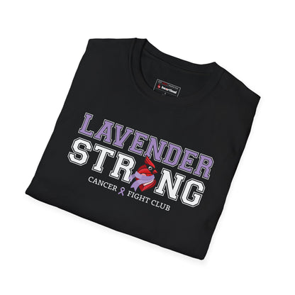 Lavender Strong T‑Shirt – Cancer Fight Club Awareness Tee